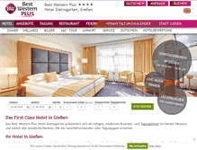 Tablet Screenshot of hotel-steinsgarten.de